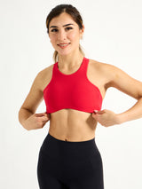 Thumbnail 1 of Curve Sports Bra - Lipstick Red, 1 of 5