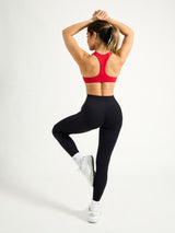 Thumbnail 2 of Curve Sports Bra - Lipstick Red, 2 of 5