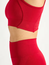 Thumbnail 7 of Form Seamless Sports Bra - Lipstick Red, 7 of 7
