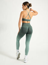 Thumbnail 3 of Miracle Seamless Legging - Sage Ombre, 3 of 4