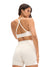 Aurora Sports Bra - Bone and Ivory Image 5