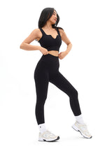 Thumbnail 2 of Ribbed Seamless Crop - Black, 2 of 5