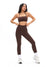 Seamless Ribbed Bandeau - Coffee Image 1