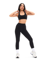 Thumbnail 4 of Double Dip Butter Sports Bra - Onyx Black, 4 of 5