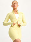 Dream Heather Zip Jacket - Heather Sunbeam