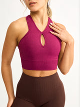 Thumbnail 1 of Sphynx Seamless Sports Bra - Empire Rose, 1 of 4