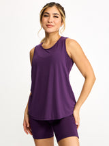 Thumbnail 1 of Halo Iris Tank - Eggplant Purple, 1 of 5