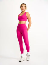 Thumbnail 3 of Airbrush Maraschino Sports Bra - Pharoah, 3 of 5