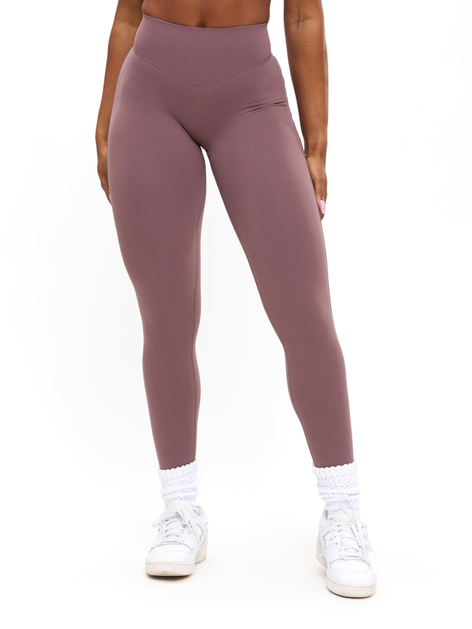 Aggressive Scrunch Legging - Mocha Berry Image 3