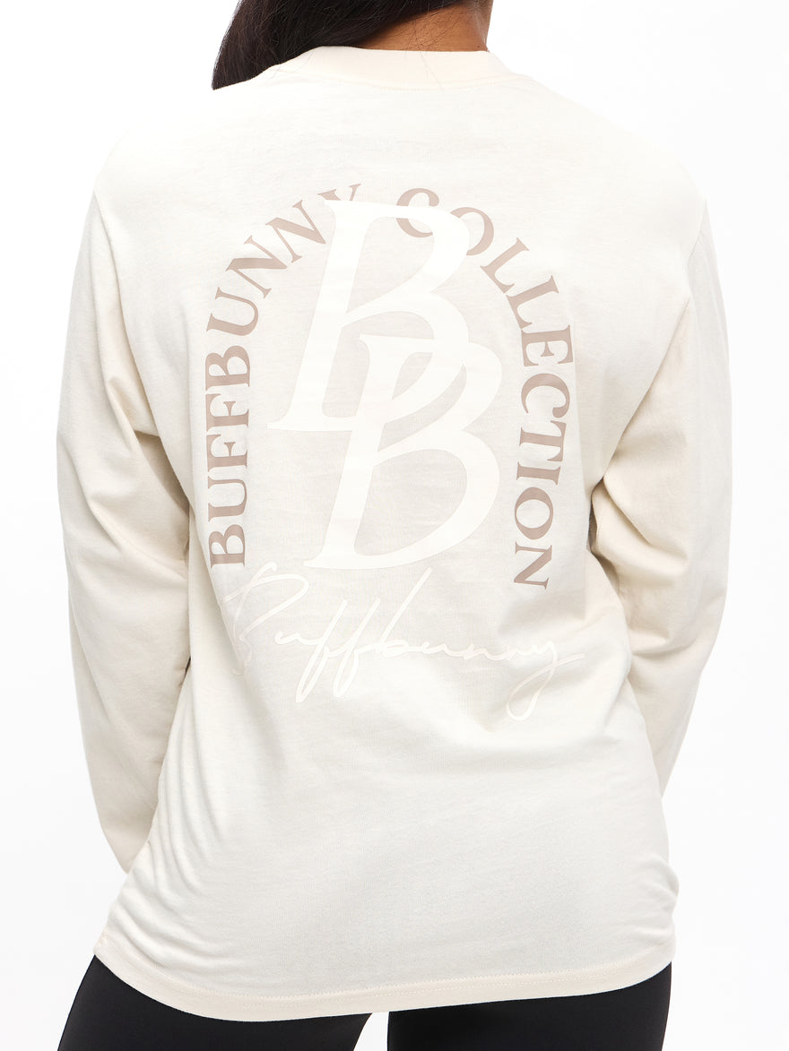 BB Long Sleeve Tee - Bone