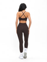 Thumbnail 5 of Ribbed Notch Sports Bra - Cold Brew, 5 of 5