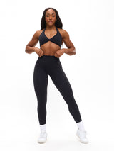 Thumbnail 3 of Poshknit Scrunch Legging - Onyx Black, 3 of 6