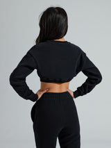 Thumbnail 8 of Cloud Bolero Shrug - Onyx Black, 8 of 12