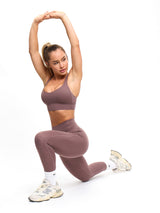 Thumbnail 4 of Collagen Sports Bra - Mocha Berry, 4 of 5