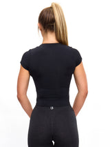 Thumbnail 3 of Halo Baby Tee- Onyx Black, 3 of 5