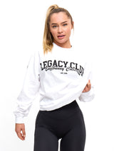 Thumbnail 1 of Legacy Long Sleeve Tee - White, 1 of 5