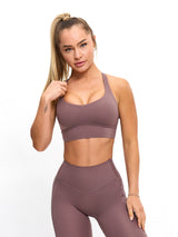 Thumbnail 5 of Collagen Sports Bra - Mocha Berry, 5 of 5