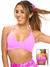 Girlfriend Reversible Sports Bra - Pop Rocks and Fashun Print Image 0