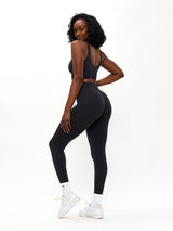 Thumbnail 2 of Form Reversible Seamless Sports Bra - Charcoal, 2 of 6
