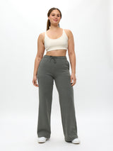 Thumbnail 4 of Plush Fleece Straight Leg Sweat Pant - Frosted Sage, 4 of 5