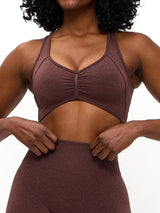 Thumbnail 4 of Form Reversible Seamless Sports Bra - Smoked Cherry, 4 of 6