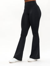 Thumbnail 5 of Colorado Fleece Flare Legging - Onyx Black, 5 of 6