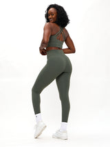 Thumbnail 5 of Rosa Sports Bra - Shadow Sage, 5 of 5