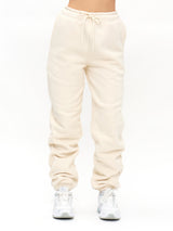 Thumbnail 4 of Plush Fleece Jogger - Oat Milk, 4 of 6