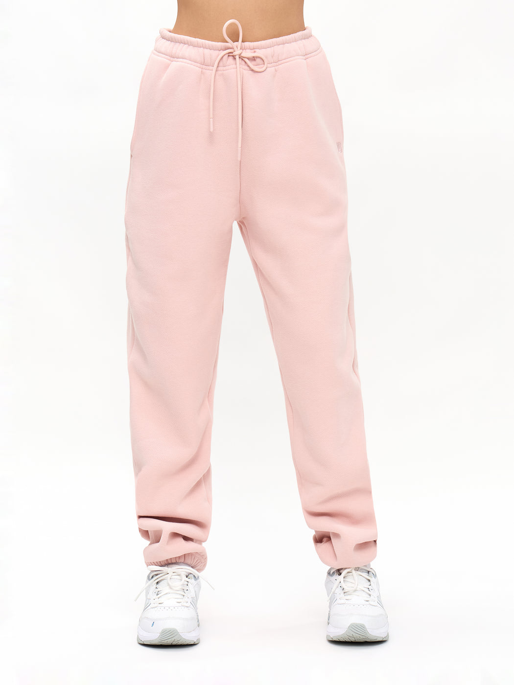 Plush Fleece Jogger - Strawberry Milk
