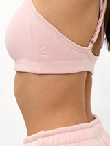 Thumbnail 7 of Plush Fleece Bralette - Strawberry Milk, 7 of 7
