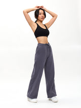 Thumbnail 5 of Plush Fleece Straight Leg Sweat Pant - Blue Steel, 5 of 6