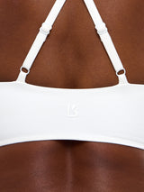 Thumbnail 5 of Poshknit Sports Bra - White, 5 of 5