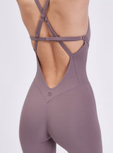 Thumbnail 6 of Corset Bodysuit - Mocha Berry, 6 of 6