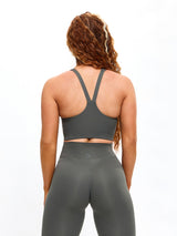 Thumbnail 3 of Every Day Airbrush Sports Bra - Shadow Sage, 3 of 4