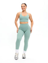 Poshknit Sports Bra - Arctic Moss