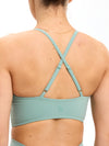 Poshknit Sports Bra - Arctic Moss
