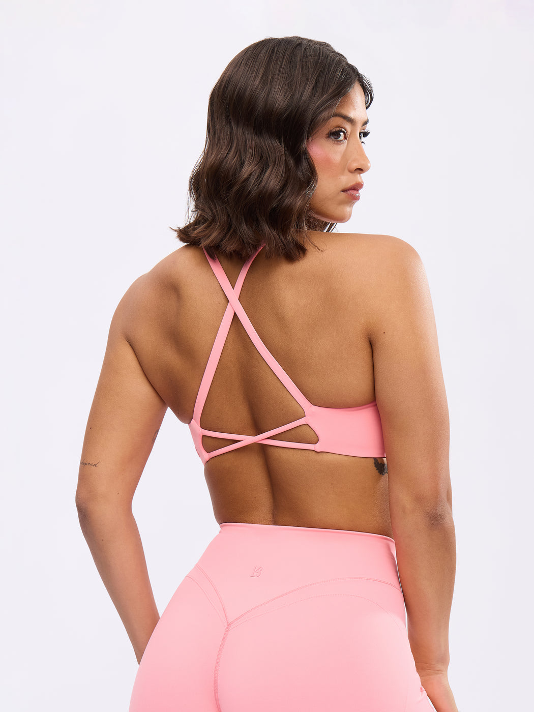 Glow Sports Bra - Guava