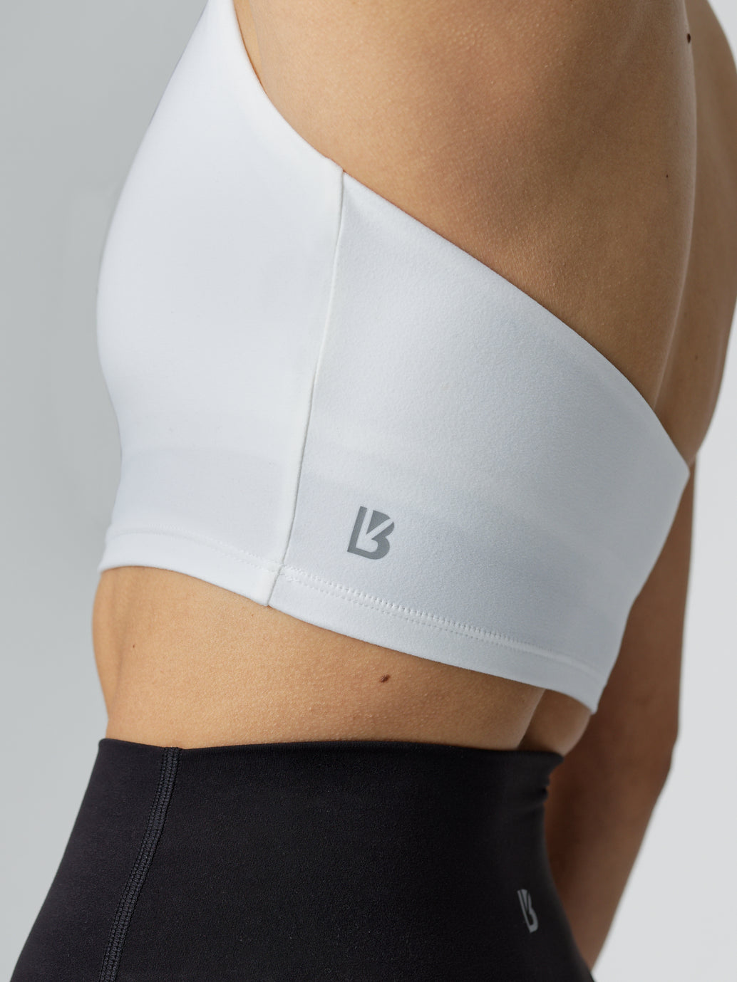 Revolution Halter Crop - White