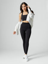 Thumbnail 6 of Revolution Halter Crop - Onyx Black, 6 of 11