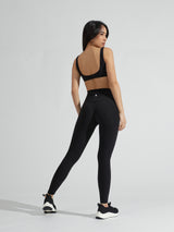 Thumbnail 3 of Twisted Sports Bra - Onyx Black, 3 of 7