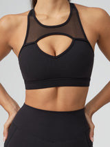 Thumbnail 1 of Ambrosia Sports Bra - Onyx Black, 1 of 11