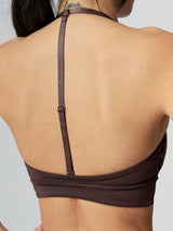 Thumbnail 3 of Sultry Sports Bra - Journey Dark Brown, 3 of 6