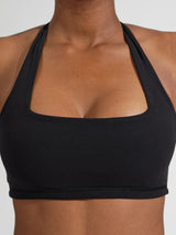 Thumbnail 7 of Revolution Halter Sports Bra - Onyx Black, 7 of 7