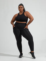 Thumbnail 10 of Ribbed Seamless Tank - Onyx Black, 10 of 11