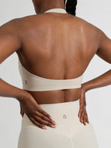 Thumbnail 4 of Revolution Halter Sports Bra - Stardust, 4 of 7