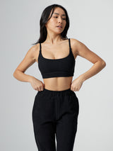 Thumbnail 16 of Cloud Bralette - Onyx Black, 16 of 20