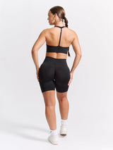 Thumbnail 6 of Halter Seamless Sports Bra - Charcoal, 6 of 6