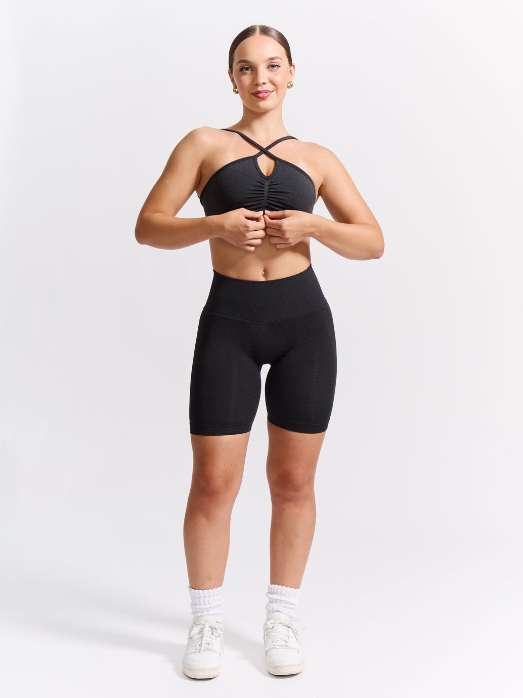 Wonder Seamless Sports Bra - Charcoal