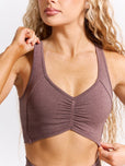 Form Seamless Sports Bra - Mocha Berry