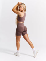 Thumbnail 3 of Miracle Seamless Short 6" - Mocha Berry, 3 of 7